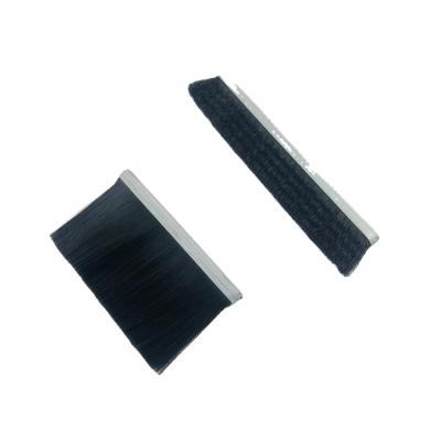 China Durable Sealing Strip Door Seal Strip Brush Lift Iron Backing Strip Dustproof Brush for sale