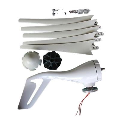 China Nylon Compounds Wind China High Quality Wind Turbine 12/24v Generator 100w Roof Windmill Green Top Energy for sale