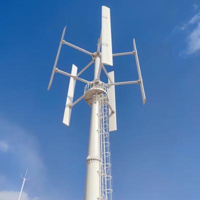 China Aluminum Alloy CE Approved Farm Use 24V 48V Low Noise Vertical Shaft Wind Turbine 1kw for sale