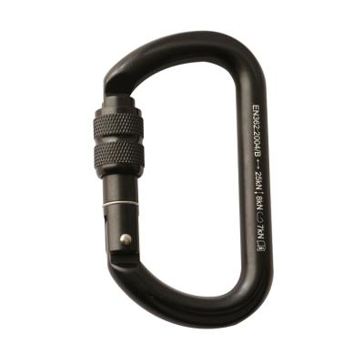 China Custom Mountaineering Wholesale All Shaped 22KN Snap Hook Aluminum Carabiner For Hammocks for sale