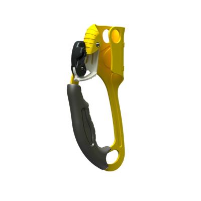 China Fall Protection Safety Harness Aluminum Alloy 150kg Safety Hand Climbing Upward for sale