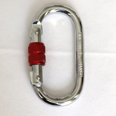 China Durable / Safety Quality Round Aluminum Climbing Carabiner Factory Wholesale for sale