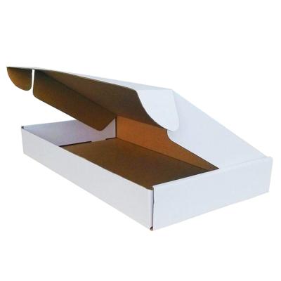 China Recyclable Eco Friendly Customizable Single Mailer Boxes White Corrugated Brown Kraft Paper Subscription Box Mailing Mailer for sale