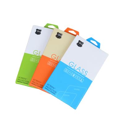 China Wholesale Custom OEM Recyclable Factory Tempered Glass Screen Protector Ipad Packaging Wallpaper Box With Insert PVC Cardboard Tray for sale