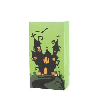 China Factory Wholesale Recyclable OEM Customizable Bulk Halloween Wrapping Trick Or Treat Goodie Bags Gifts Assorted Color for sale