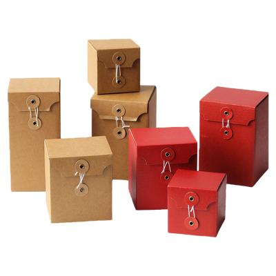 China Factory Wholesale Recyclable Customizable Cardboard Corrugated Durable Red Brown Black Candle Jar Glass Packaging Paper Box To Wrap Style for sale