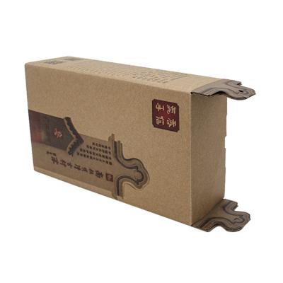 China OEM Factory Customizable Dongguan Paper Boxes Customizable Corrugated Corrugated Gift Boxes For Beer Red Wine, Custom Wine Box for sale