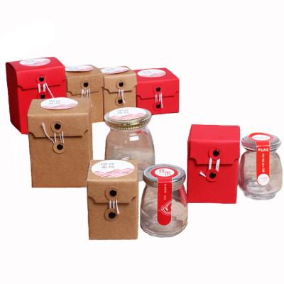 China Wholesale Recyclable Customizable Luxury Red Bird's Nest Corrugated Cardboard Factory Factory Packaging Paper Box for sale