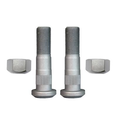 China American Wholesale Gray Phosphate Wheel Hub High Strength Truck Bolts and Nuts for sale