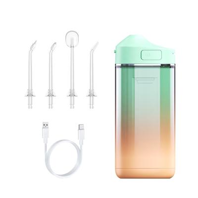 China Waterproof Upgraded Portable Car Dental Flosser Water Selection 160ml 3 Modes Teeth Cleaner Wireless Water Pulse Water Flosser for sale