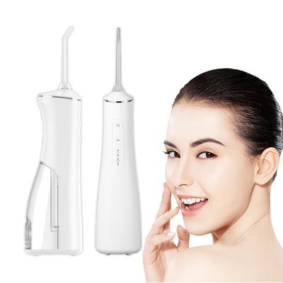 China Rechargeable Portable Waterproof Car Oral Irrigator Easy Operation For Bridges Care Large Water Tank Water Flosser Set for sale