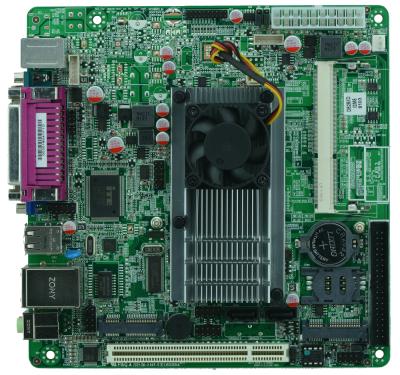 China The desktop mini ITX included support for a motherboard ITX-M58_A42 D425/1.66GHz CPU core VGA LVDS, for sale