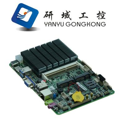 China COM EPIC-N42 6 Bay Trail 1900 Quad Core CPU Motherboard LVDS Fanless Desktop 4 Inch Mainboard Single Board Computer for sale