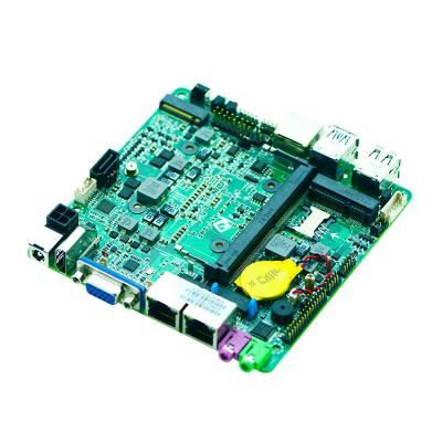 China Mini PC nano itx Recessed Industrial Mainboard with I3 I5 processor x86 nano itx motherboard for sale