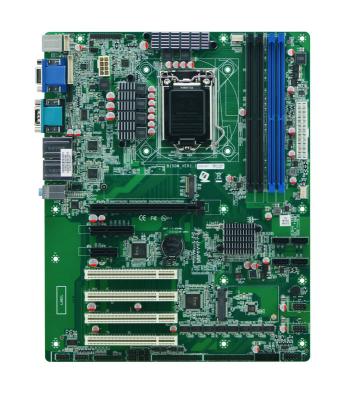 China Industrial Desktop Memory 12*USB 10*COM Intel LGA1151 6th/7th i3 i5 i7 ATX Motherboard Support 4*DDR4 DIMM Motherboard for sale