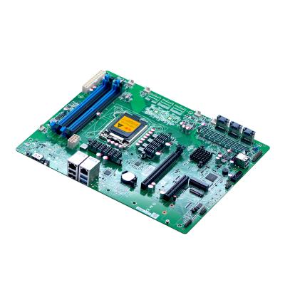 China Yanyu LGA1151 4K dual LAN B150 industrial motherboard with 4 ddr4 and sata 12 solt for industrial application for sale