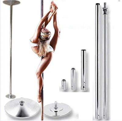 China Stainless Steel Anterior Fitness Portable Dance Pole For Dance Pole For Indoor Strip Show for sale