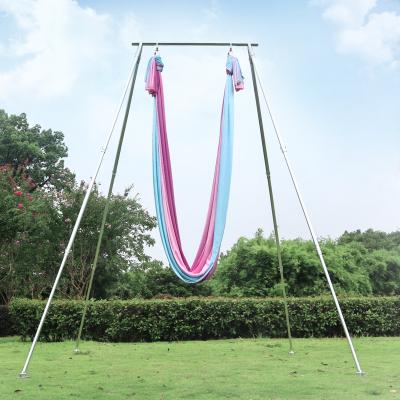 China Size Adjustable Anterior Fitness Yoga Swing Hot Stand NEW For Outdoor Aerial Circle Installation for sale