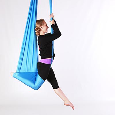 China 2021 Fitness Exercise High Quality Color New Arrived 6*2.8M Aerial Yoga Hammock Fabric For Yoga Dance for sale