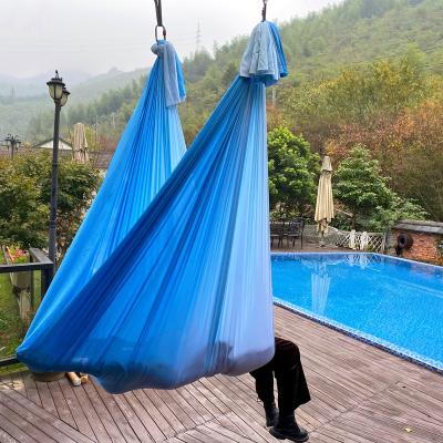 China Perfect for Body Building Low Stretch Aerial Yoga Hammock Swing for sale