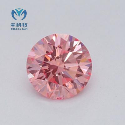 China Sparking Round cvd IGI certificate 1.01CT VS1 lab diamond lab grown red diamond for sale