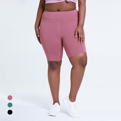 Chine Shorts de recyclage élevés de Waisted des femmes piquantes de Flatlock à vendre