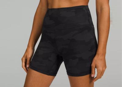 Chine Shorts élevés de cycliste de la taille des femmes pour l'usage de yoga et de sports à vendre