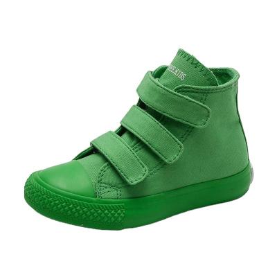 China Wholesale Anti-slippery High Top Sneakers Kids School Casual Sneakers Slip On Canvas Kids Shoes for sale