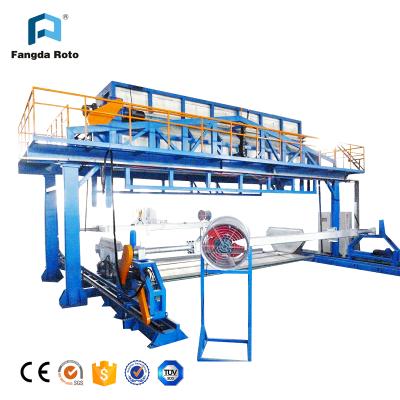 China Factory CE approved water tank or boat making rock n roll rotomolding machine with closed oven for sale