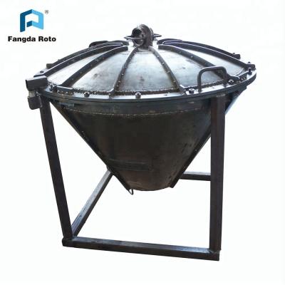 China Fangda OEM steel steel rotomolding mold for float bouy for sale