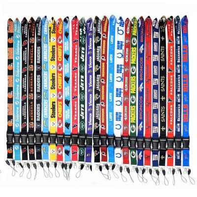 China Nylon Lanyards Jeep Nfl Football Team Baseball Nfl Lanyard for sale