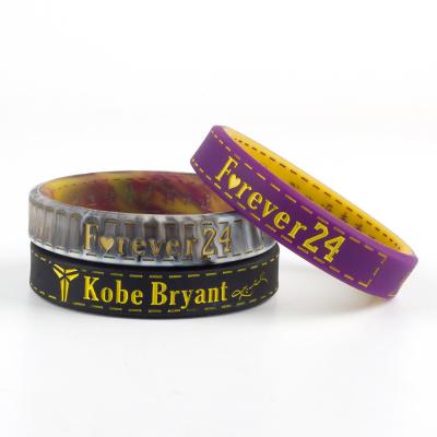 China Men and Women Kobe Bryant Wristband for sale