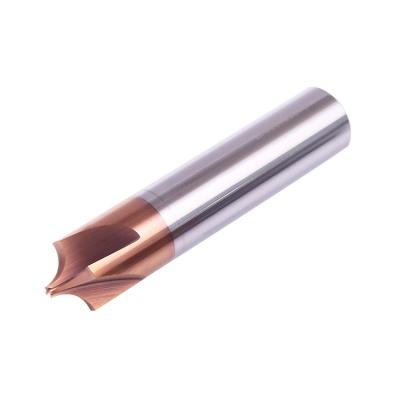 China Metal Work Tool R Inner End Mill For HRC55 Tungsten Carbide R Steel Inner Milling Cutter For Steel With Coating for sale