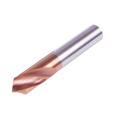 China Wholesale Cheap Price Metal Work Tool CNC Spotting Drills Carbide Spot Drill With Tisin Coating For Steel for sale