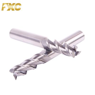 China Kesici Good Price Metal Work Tool Aluminum Carbide 3 Flute Milling Cutting Tools for sale