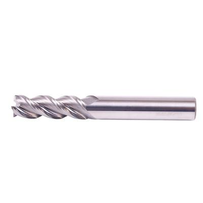 China Metal Work Tool Factory Price HRC55 Aluminum Carbide End Mill For Aluminum 3 Flute for sale