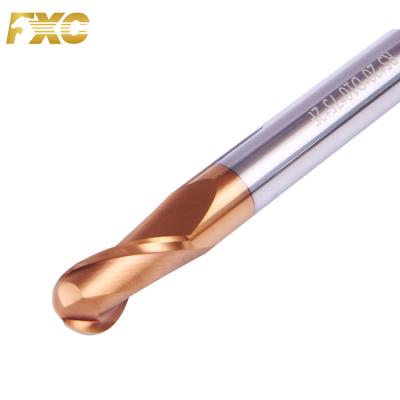 China Well Designed Metal Work Tool Mills Carbide Ball Nose End Milling for sale