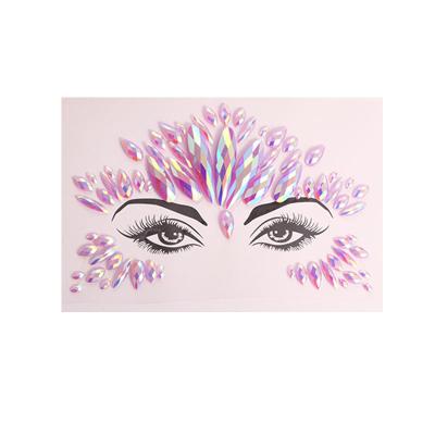 China Hotsale Eco-friendly Material Face/Nail Diamonds Sticker DIY Body Art Decoration Ready To Ship Good Quality for sale