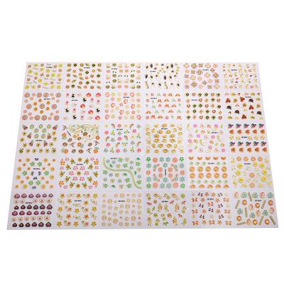 China Durable Flowers Nails New Hotsale DIY 3D Stickers fashional Nail Decoration Ready To Ship for sale