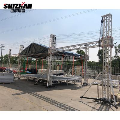 China Concert in aluminum concert stage roof truss aluminum display led screen sale customized for sale