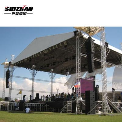 China Aluminum concert spigot truss system with speaker swing available for sale