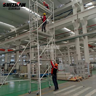 China Facade Aluminum Building Material Modern Portable European Aluminum Scaffolding for sale