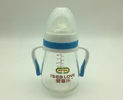 China 150ml speciale het Glasfles van Borosilicate van Vormbpa Vrije Zuigflessen voor Melk Te koop