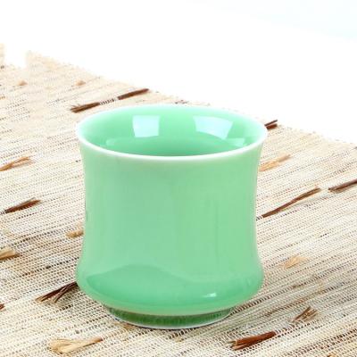 China Viable Ceramic Teaware Celadon Household Tea Cup Set Kung Fu Tea Cup Porcelain Tea Cup Set for sale