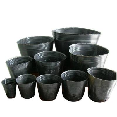 China Seedling Cultivation 4 Inch Thermoformed Nursery Pot 7 Gallon Raised Rim for sale