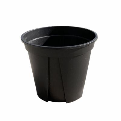 China wholesale 2.5L black plastic pot garden plastic nursery gallon pot thick gallon bonsai pruning made of PP/HDPE for sale