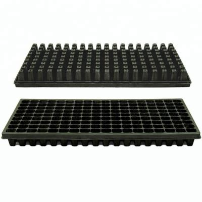 China 1L almácigo plástico Tray Greenhouse Nursery Seed Tray del sistema de prevención de intrusiones basado en host de la célula de la propagación 200 en venta