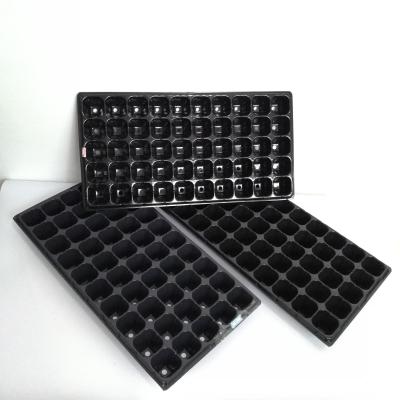 China 1.5inch Hole Germination Plastic Planting Trays Anti Aging 72 Cell Propagation Tray for sale