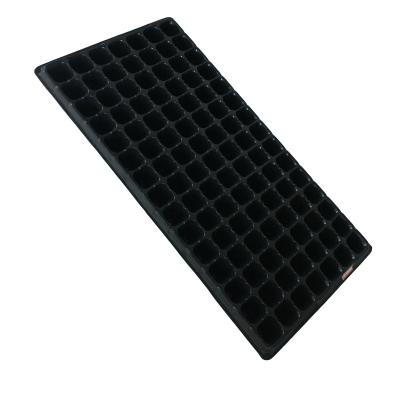 China 115 Cavity UV Resistance PVC Plastic Seedling Tray Modular Plug Plant Trays for sale