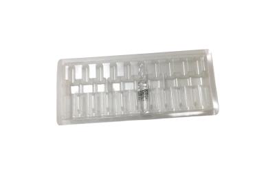 China Geneesmiddel 20 ml 6 Waternaald PVC Plastic Blister Box Holders Card Holder Box Holder Te koop